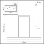 Светильник подвесной Odeon light 3810/49L STRAVI