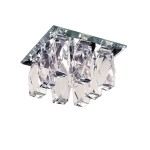 Светильник встраиваемый хрустальный Lightstar 004560R Pilone