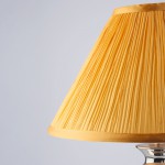Настольная лампа с янтарным абажуром Eurosvet 008/1T