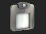 Zamel Светильник MOZA Сталь/Хол.бел. в монт.коробку, 14V DC с датчиком движения (01-212-21)