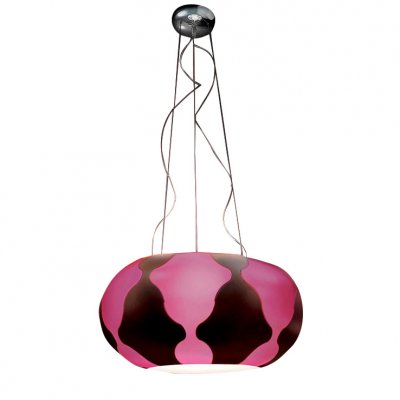 Подвесной светильник FLAN Fucsia/Marrone