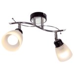 Потолочный светильник Экономсвет 01611/2CR+BK WT