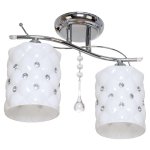 Потолочный светильник 01613/2CR WT Экономсвет