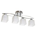 Потолочный светильник Экономсвет 01616/4B CR WT