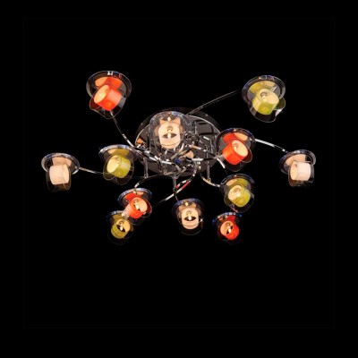 Люстра Eurosvet 0174/12 хром Люстра Eurosvet 0174/12 хром