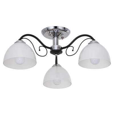 Потолочный светильник Экономсвет 018D/3CR+BK WT