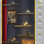 Светильник настенный для картин 350мм Lussole LSQ-0211-02 LIDO никель