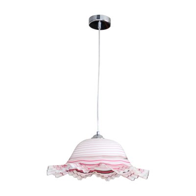 Подвесной светильник Экономсвет 02/1CR WT+PNK