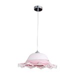 Подвесной светильник Экономсвет 02/1CR WT+PNK