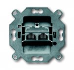 Механизм розетки компьютерной двойной RJ 45 кат. 5е, 155 Мбит/сек, [BJE0217] 0230-0-0379