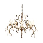 Люстра Natural concept LL8 ANT BRZ LILY