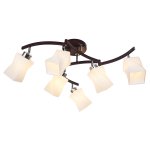 Потолочный светильник Экономсвет 040J/6CR+BR WT