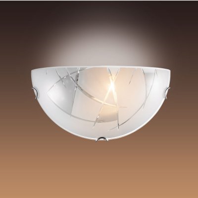 Светильник бра Сонекс 043 хром/белый KAPENA