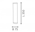 Светильник для ванной комнаты и зеркал Eglo 94712 GITA 2