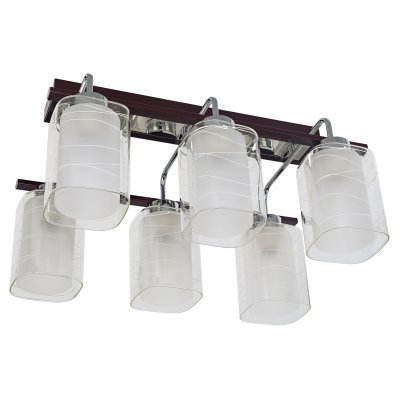 Люстра еврокаркас Экономсвет 050J/6CR+BR WT Люстра еврокаркас Экономсвет 050J/6CR+BR WT