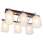 Люстра еврокаркас Экономсвет 050J/6CR+BR WT