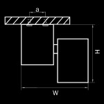 Светильник точечный накладной диодный Lightstar 51126 Punto