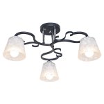 Люстра классическая Экономсвет 058/3CR+BK WT