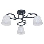 Люстра классическая Экономсвет 058/3CR+BK WT