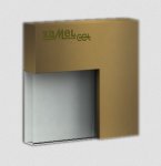 Zamel Светильник TIMO Золото/RGB на стену, без рамки 14V DC с RGB диодами (06-111-46)