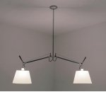 Подвесной светильник Artemide 0630010A+0780020A TOLOMEO BASCULANTE SOSPENSIONE