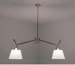 Подвесной светильник Artemide 0630010A+0781010A TOLOMEO BASCULANTE SOSPENSIONE