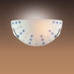 Светильник Сонекс 064 хром Quadro blue