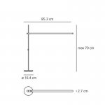 База к настольной лампе Artemide 0676010A Talak