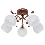 Люстра классическая Экономсвет 0677W/5FGD+BR WT