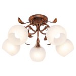 Люстра классическая Экономсвет 0677W/5FGD+BR WT