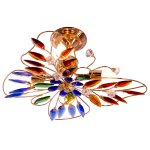 Люстра с хрусталем Экономсвет 0683W/4FGD MIX