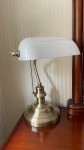 Настольная лампа СССР Arte lamp A2493LT-1AB бронзовая BANKER