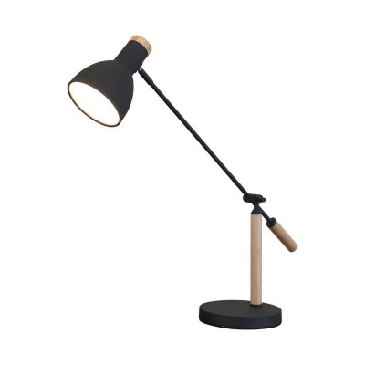 Настольная лампа ДЕЛИ черная d50 h45 E27 1*40W Kink light 07030-1,19 Настольная лампа ДЕЛИ черная d50 h45 E27 1*40W Kink light 07030-1,19