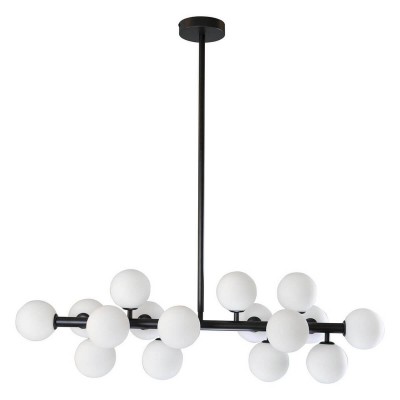 Люстра СИДА черная w92*28 h70 G4 80W (Led лампы в комплекте) Kink light 07504-16,19 Люстра СИДА черная w92*28 h70 G4 80W (Led лампы в комплекте) Kink light 07504-16,19