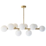 Люстра СИДА золото w98*34 h85 E14 10*40W Kink light 07508-10,33