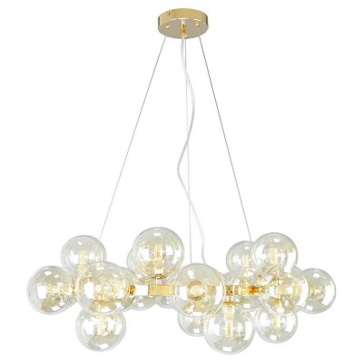 Люстра СИДА золото d66 h120 G9 125W (Led) (лампами не комплектуется) Kink light 07509-25,33