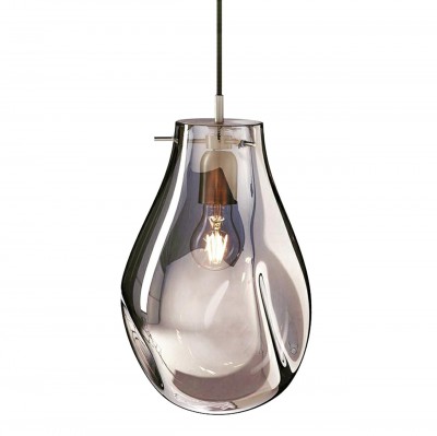 Подвес КАПЛЯ хром d22 h200 E27 1*40W Kink light 07511-22,02