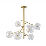 Люстра ДЖЕТА бронза d70 h70 G4 30w(Led лампы в комплекте) Kink light 07516-6,20