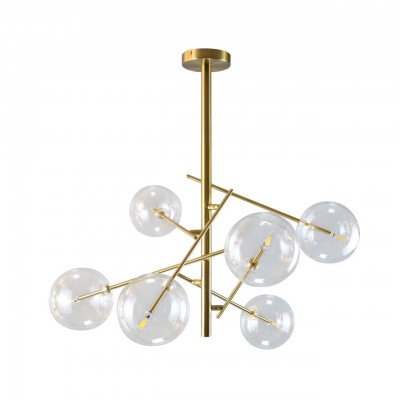 

Люстра ДЖЕТА бронза d70 h70 G4 30w(Led лампы в комплекте) Kink light 07516-6,20, 07516-6,20
