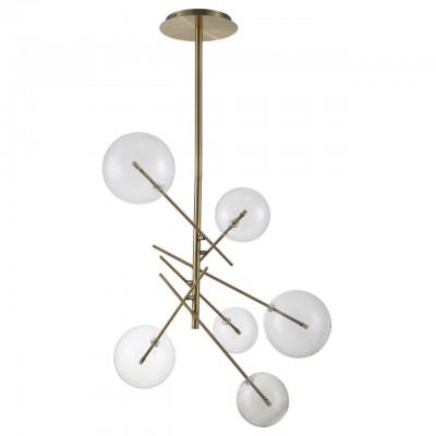 Люстра ДЖЕТА бронза d90 h100 G4 30w, плафоны разного диаметра (Led лампы в комплекте) Kink light 07517-6,20 Люстра ДЖЕТА бронза d90 h100 G4 30w, плафоны разного диаметра (Led лампы в комплекте) Kink light 07517-6,20