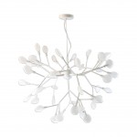 Люстра ВЕТТА белая d82 h62 G4 90W (Led лампы в комплекте, 4000K) Kink light 07521-45,01