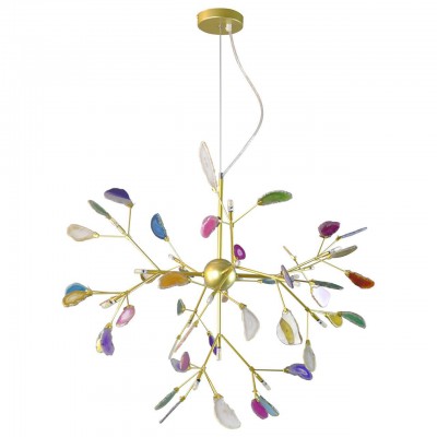 Люстра ЮМИС золото d78 h55 G4 60W (Led) (лампами не комплектуется) Kink light 07523-20