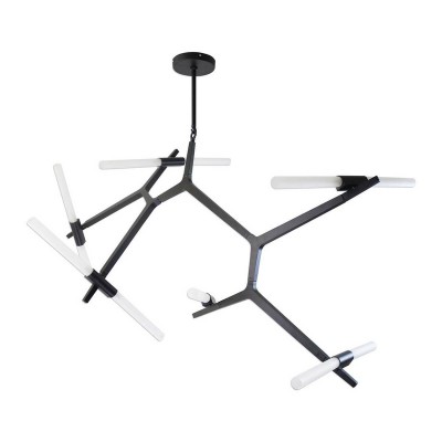 

Люстра НИКС черная w130*53 h53-93 G9 60W (Led) (лампами не комплектуется) Kink light 07531-12,19, 07531-12,19