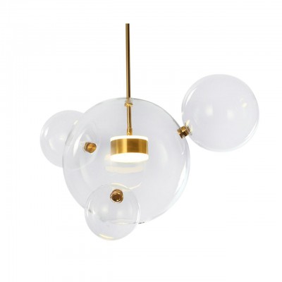 

Подвесной светильник ГАЛЛА прозрачный w40*45 h200 Led 10W 3000к Kink light 07545-4,21, 07545-4,21