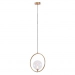 Подвесной светильник КИАРА бронза, диаметр плафонов 15 см w30*15 h105 E14 1*5W Kink light 07603-1А E14