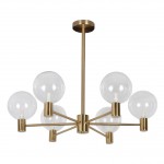 Люстра КИАРА бронза d74 h62 E14 6*5W диаметр плафонов 15см Kink light 07603-6 E14