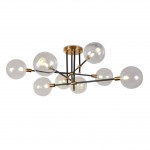 Люстра КИАРА бронза h-34 d-91 E14 1*5W диаметр плафона 15см Kink light 07604-8 E14