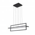 Подвес ЛИНД черный w80*38.5 h60.5 Led 49+51W(3000K) Kink light 07612-2A,19