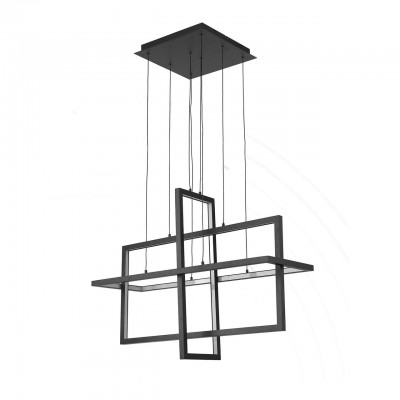 Подвес ЛИНД черный w100*28.5 h28.5 Led 44W+43W+33W(3000К) Kink light 07612-3A,19 Подвес ЛИНД черный w100*28.5 h28.5 Led 44W+43W+33W(3000К) Kink light 07612-3A,19