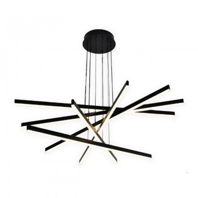 Подвес ИЛИР черный d101 h120 Led 96W(3000К) Kink light 07613-6A,19